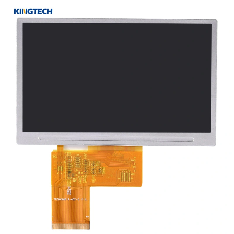 24bit RGB interfaz 4,3 pulgadas 480x272 TFT LCD pantalla