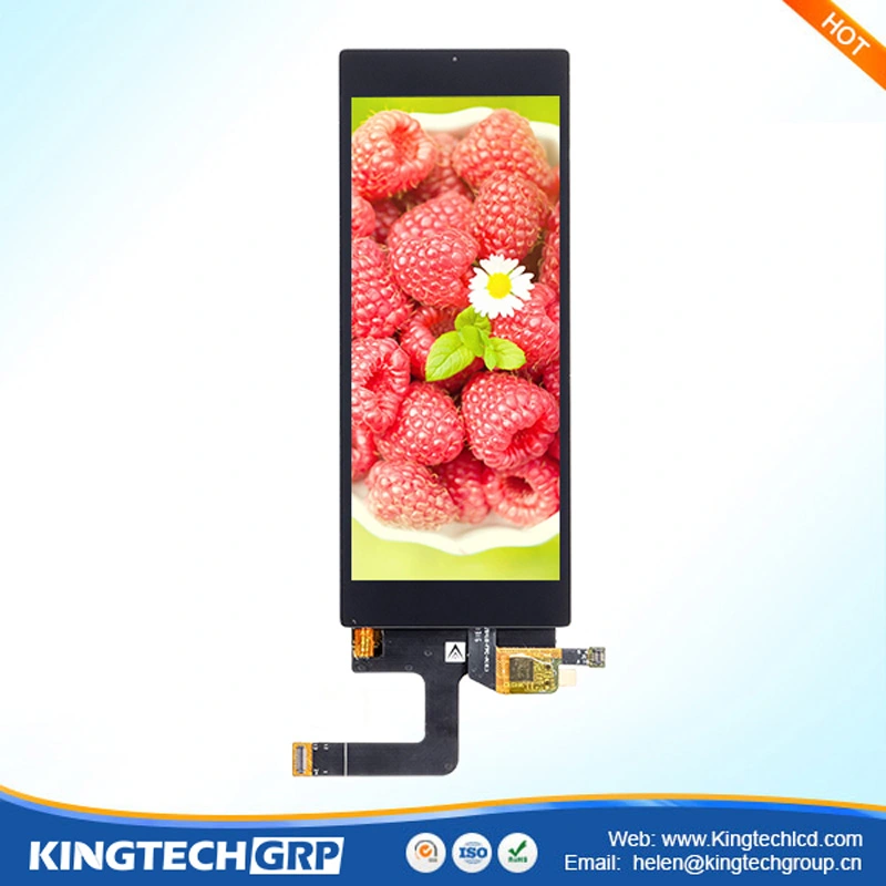 Ángulo de visión completa de 4,82 pulgadas 180x1120 Mipi Tipo de barra de interfaz Pantalla LCD