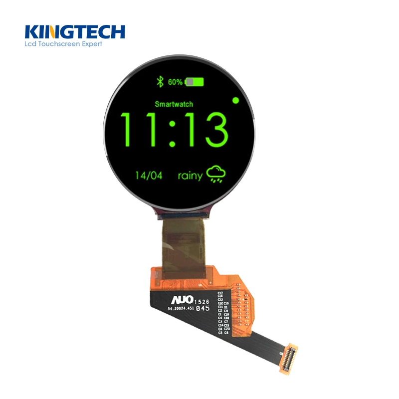 Pantalla superdelgada redonda AMOLED de 1,39 pulgadas 400x400 con pantalla multitáctil y placa MIPI a HDMI